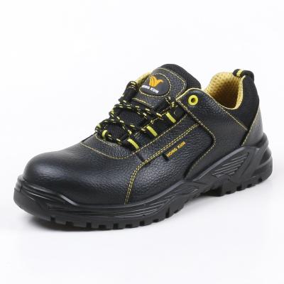 China Anti-smash China Brand Name CE S3 Steel Toe Industrial Leather Work Safety Shoe For Men for sale