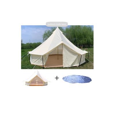 China Diagonal Tether Type 2021 New Breathable Teepee Tent Light Listing High Quality Canvas Luxury Tent for sale