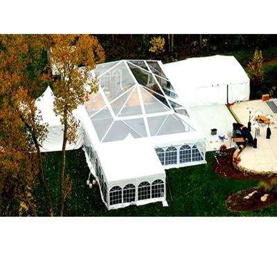 China 1000 People UV Resistant Luxury Wedding Canopy Tall Tents Waterproof Transparent Tents For Events for sale