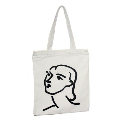 China Wholesale Tote Bags Handled Standard Size Cotton Canvas Tote Shopping Bags for sale