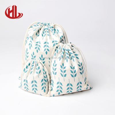 China Hot Fashionable Drawstring Christmas Gift Bag Cotton Gift Bags Custom Sales Copy for sale