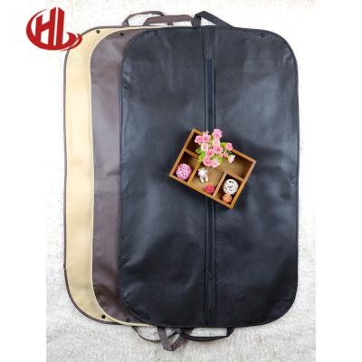 China Nonwoven Convertible Dress Cover Bag Wedding Garment Bag Non Woven Custom Logo Printed for sale