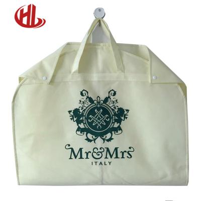 China Fancy Cloth Garment Suit Cover Bag Suit Carrier Travel SHOPPING Bag for sale