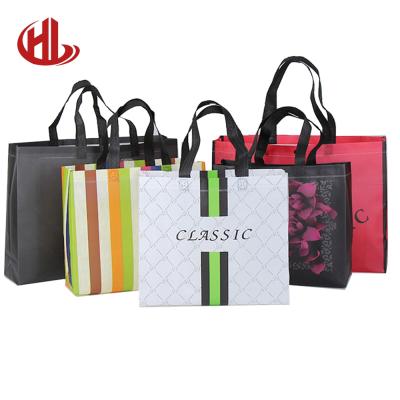 China China Recyclable Laminated Non Woven Promotion Gift Packaging Bags Reusable Shopping Bag for sale