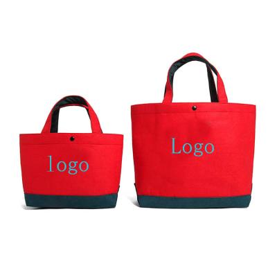 China Fashion Red Wool Felt Tote Bag Handbags For Women for sale