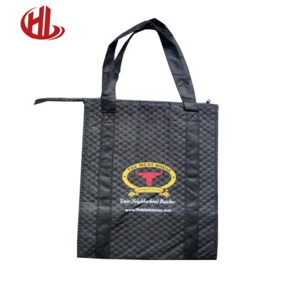 China Waterproof Insulated Nonwoven Lunch Cooler Bag For Frozen Food for sale