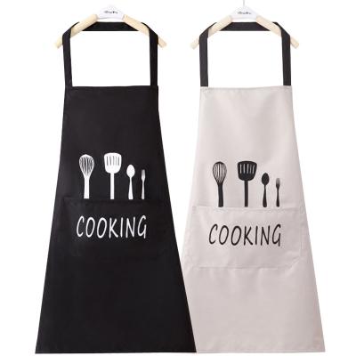 China Simple Custom Cotton Kitchen Apron Unisex Set Cooking Apron For Kids for sale