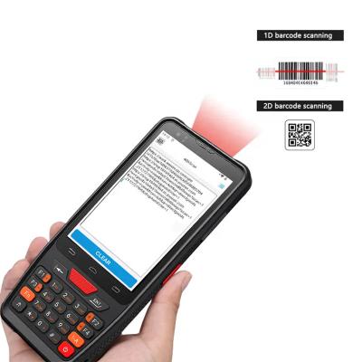 China Handheld Computer In Stock Industrial Warehouse Inventory Logistics Android 12 4G Data Collection Terminal 2D Rugged Handheld Scanner PDA for sale