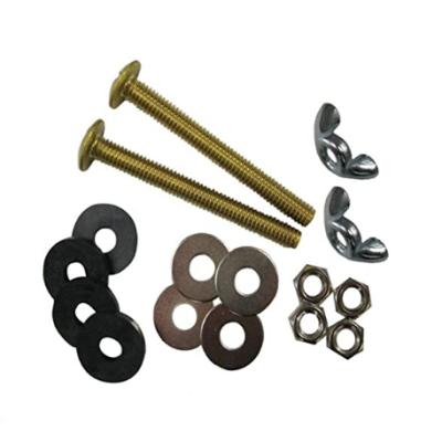 China Stainless Steel Tank To Bowl Bolt Set Heavy Duty Solid Brass Toilet Bolt WC Bolt for sale