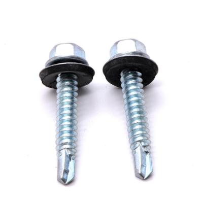 China Pan 5.5X75mm Hex Head Self Drilling Metal Sheeting TEK Screw (Tornillo Mexico) for sale