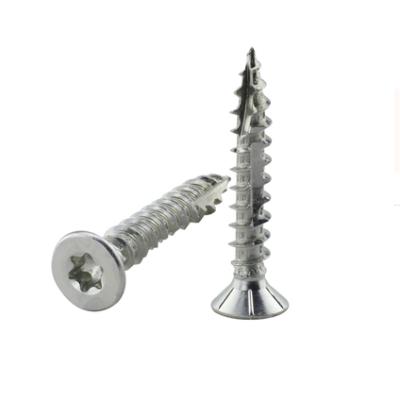 China Decorative Pan Cross Steel Material Flat Head Wood Screws Self Tapping Screw For Furniture for sale