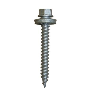 China Pan Hex Flange Hex Head Type 17 Point Self Tapping Screw Teak Wood Haiyan Factory for sale