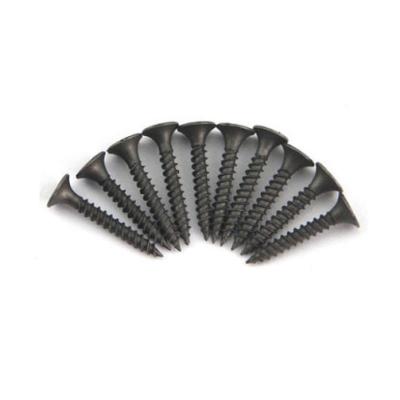 China Bugle Harden Black #6*1 Fine Thread Drywall Screw For Gypsum for sale