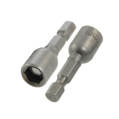 China 65mm Steel Magnetic 1/4 Inch Socket Wrench Setter 6mm-19mm Drill Bit Adapter for sale