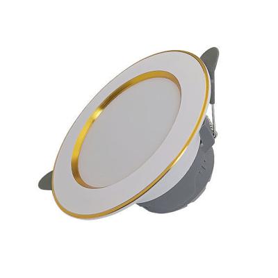 China Simplicity Three-color Dimming Living Room Spotlight Led Downlight Project New Model for sale