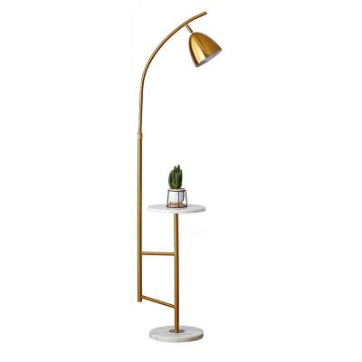 China Nordic modern living room bedroom bedside floor lamp with table for sale