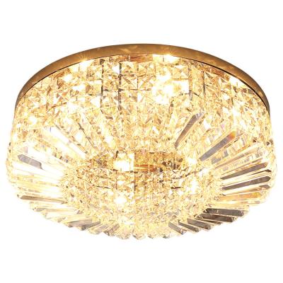 China D65cm New Modern Minimalist Living Room Bedroom Dreamy Crystal Led Ceiling Lamp for sale