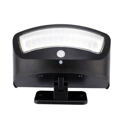 China Wall Lights for Gutters Human Body Outdoor Waterproof Induction Wall Light Solar Stair Light for sale