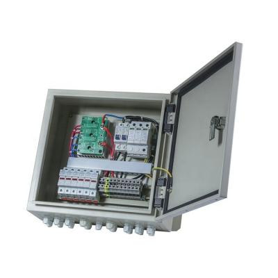 China Wholesale Prices DC Ip65 8 In1 1000V Combiner Solar Combiner Box For PV Inverter 485*568*160mm for sale