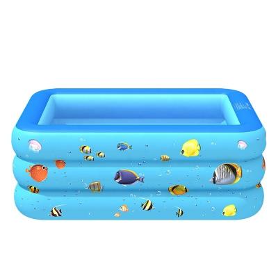 China Summer Indoor Outdoor Swim Pool Summer Open Air Inflatable Kids Paddling Pool for sale