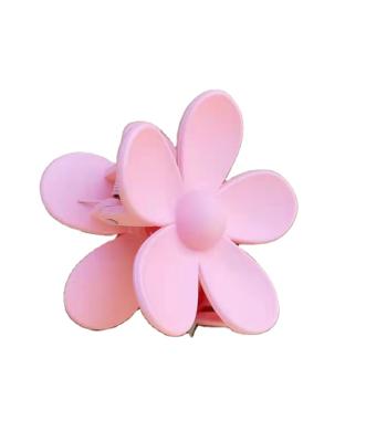 China Fashion Summer Macaron Flower Pan Hair Grab Clip Helmet Hair Clip Fixed Big Back Head Helmet Hair Grab Clip for sale