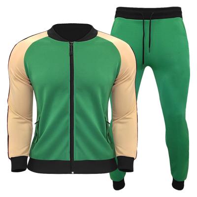 China OEM Jogging Mens Tracksuits Pullover Hoodie Zipper Pants Cotton Pockets Breathable Cotton Tracksuits For Training for sale