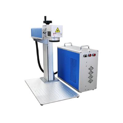 China Desktop Laser Marking Factory Supply 50W Fiber Laser Marking Machine Marker Metal Stainless for sale