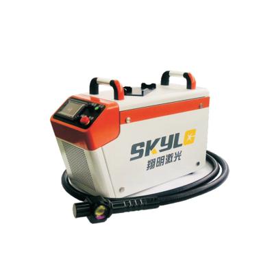 China Laser Derusting Machine 100w Rust Removal Machine 100w Oxide Layer OilPaint Removal Laser Cleaning Clean Machine for sale