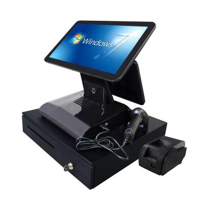 China Hotel Shopping Malls Restaurant POS System 15.6 Inch Smart Touch POS Printer POS System With Cash Drawer For Restaurant POS Machine Android for sale