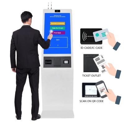 China SDK fast food 32 inch kiosk touch order payment self food ordering service touch screen kiosk in restaurant payment terminal for sale