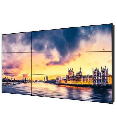 China 46 49 55 65 Indoor Inch Indoor Video Wall 2x2 3x3 4x4 Ultra-Narrow Bezel LCD Display 4K Advertising Splicing Screen for sale