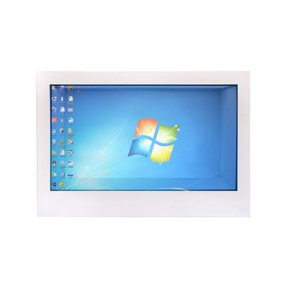 China New Front Windows Touch Screen Technology Interactive Advertising Monitor Display Touch Screen Transparent LCD Display Box for sale