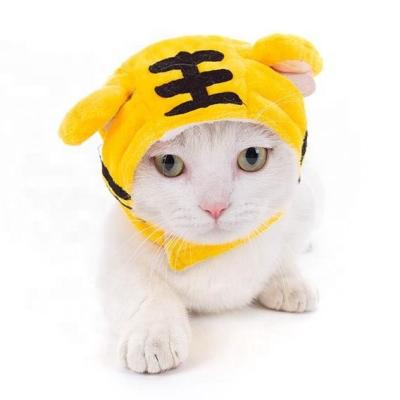 China Hotselling Fashion Amazon Cotton Peep Ears Pet Headwear Decorative Hat for sale