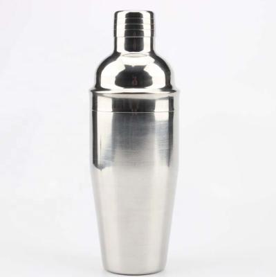 China Cocktail Shaker Barware Tools Stainless Steel 750ML Three Stage Cocktail Shaker for sale