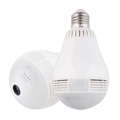 China Hot sale two way audio radio bulb 360 degree IP camera APP control V380 wifi network web camera for sale