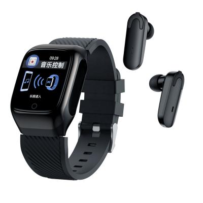 China 2021 New Arrivals Touch Screen 2 in 1 Smartwatch BT Earphone S300 Sports Tracker Reloj Inteligente Hombre Smart Watch With Earbuds for sale