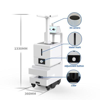 Китай Intelligent Disinfect Sanitizer Machine Sterilization Equipment Spray Sterilizing Robot For Hospital Hotel продается