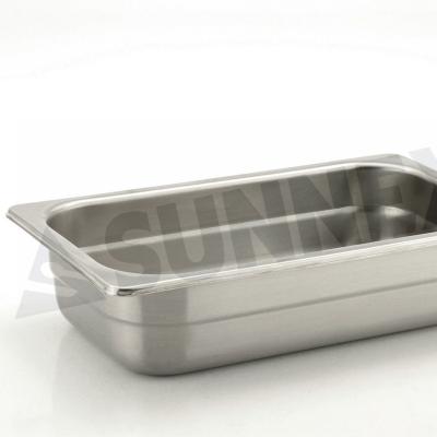 China Chefing Dish Buffet Sunnex Stainless Steel GN Food Pan 1/4 For Beetle for sale