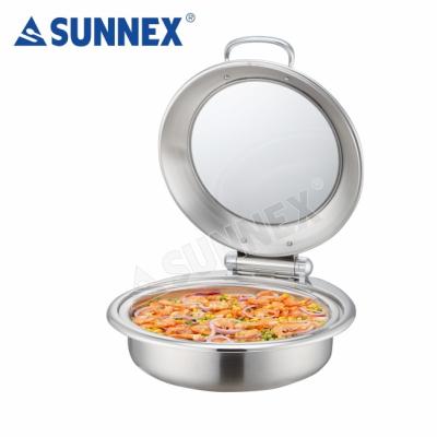 China Sunnex Durable Hydraulic Catering Buffet Heater Show Window Chafing Dish for sale