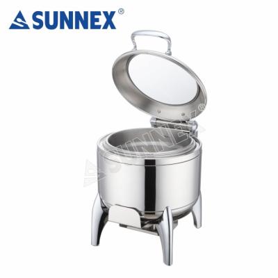 China Durable Sunnex Buffet Restaurant Hot Pot Equipment Commercial Electric Food Warmer Soup Station for sale