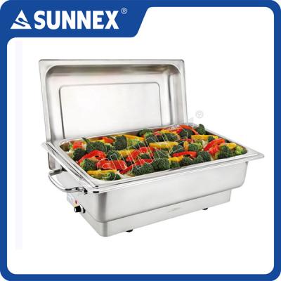 China Hot Sale Fashion SUNNEX Stainless Steel Food Warmer Chafing Dish for sale