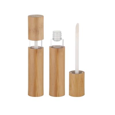 China 10ml empty bamboo mascara tube, mascara brush, bamboo growth liquid bottle for sale