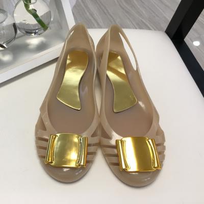 China TX0715-08 Summer Fashion Women Jelly Sandals Net Vamp Jelly Hot Sale Bow Sandals High Quality Women Shoes Sandal for sale