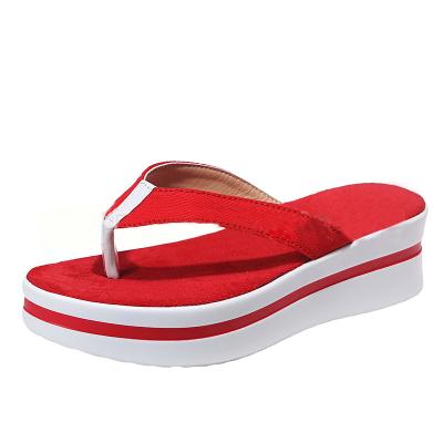 China TX0716-31 New Style EVA Material Soft Bottom Beach Flip Flops Outdoor Women's Slide Flip Flops Luxury Women Flip Flops CUSHIONING With Platform for sale