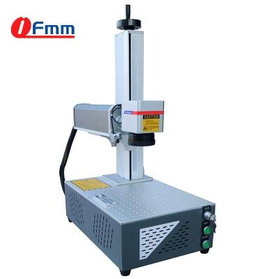 China Deep Marking IFMMLASER Mini Fiber Laser Marking Cutting Machine For Plastic And Metal for sale