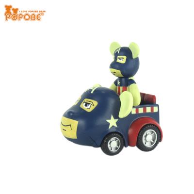 China Children's Toys 2 Inch Car Toy Vinyl Action Figure USA Superman Doll Machine Furnishing Model for sale