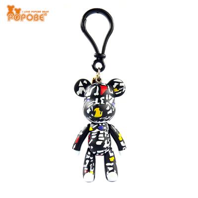 China POPOBE 3 Inch Head Chain Boy Accessories Personality Design 3D Unique Model As Decoration for sale