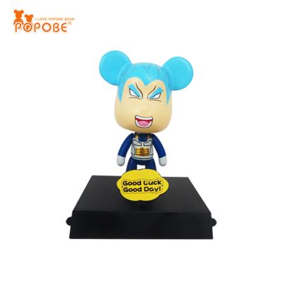 China For PVC Japan hot sale funny cartoon character collection shake head for car for sale