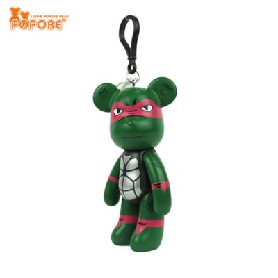 China Eco Friendly POPOBE Marvel Fashion 3d PVC Plastic Cartoon Key Chain For Promotion Gift for sale