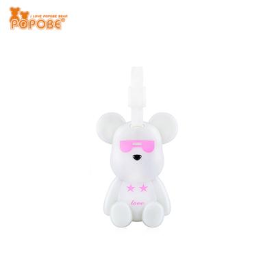 China Indian Souvenir POPOBE Bear Brand Gift Items Lovers Luggage Tags For Souvenir for sale